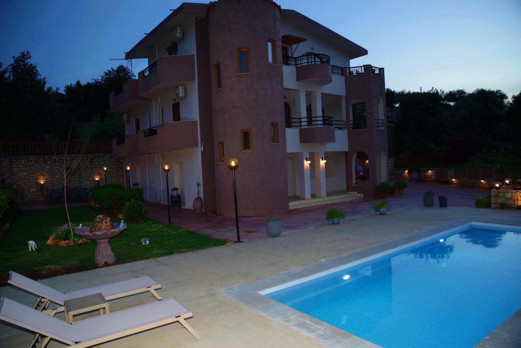 Villa Leondis Melidhónion Exteriér fotografie